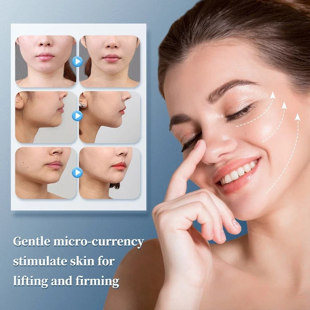 Facial Micro-current Wrinkle And Skin Tightening Massage Instrument