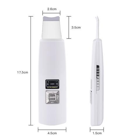Ultrasonic Skin Scrubber – Deep Facial Cleansing & Blackhead Removal
