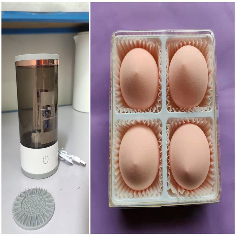 Women Eye Shadow Brush Cleaning Tool Portable