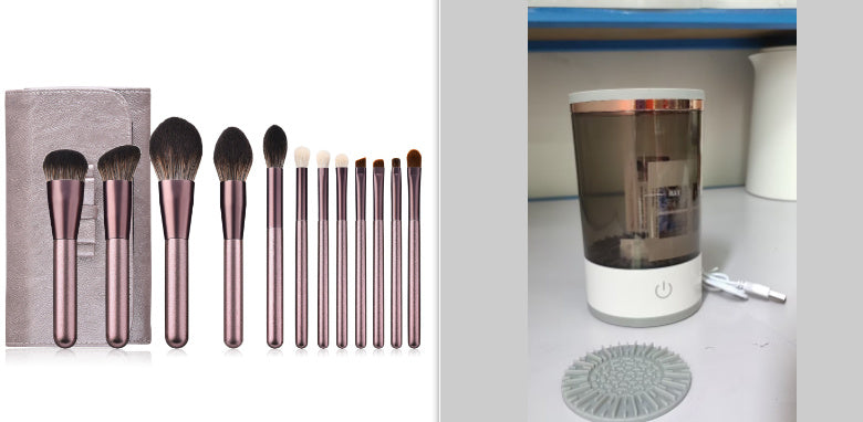 Women Eye Shadow Brush Cleaning Tool Portable