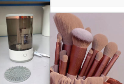 Women Eye Shadow Brush Cleaning Tool Portable