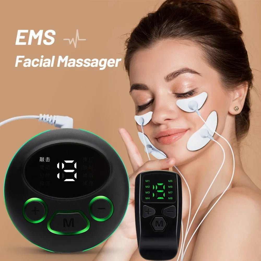 Facial Micro-current Wrinkle And Skin Tightening Massage Instrument