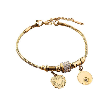 Stainless Steel Bracelet 18K Vacuum Plating